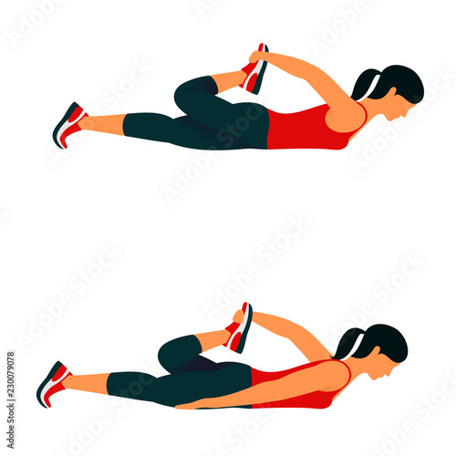 Fitness exercises for strong and beautiful body