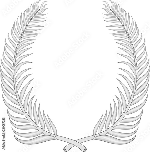 Wreath - symbol of victory and achievement