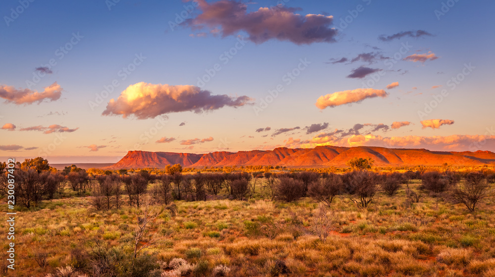 George Gill Range in Watarrka National Park (Kings Canyon), Northern Territory, Australia