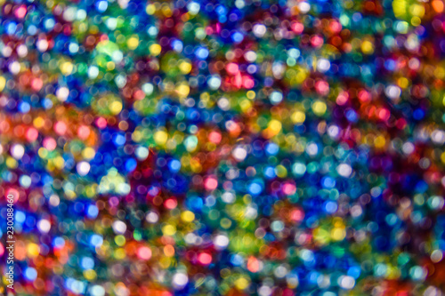 Blurred and abstract multicolored pattern. Bokeh background