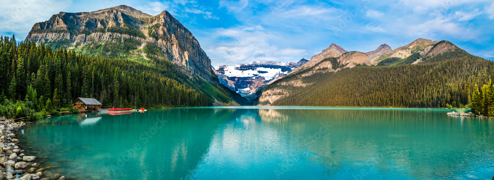 Obraz premium Kanada Rockies, Banff, jezioro Louise