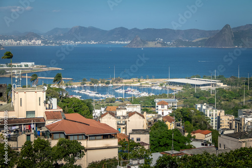 Aerial view of Marina da Gloria - Rio de Janeiro, Brazil photo