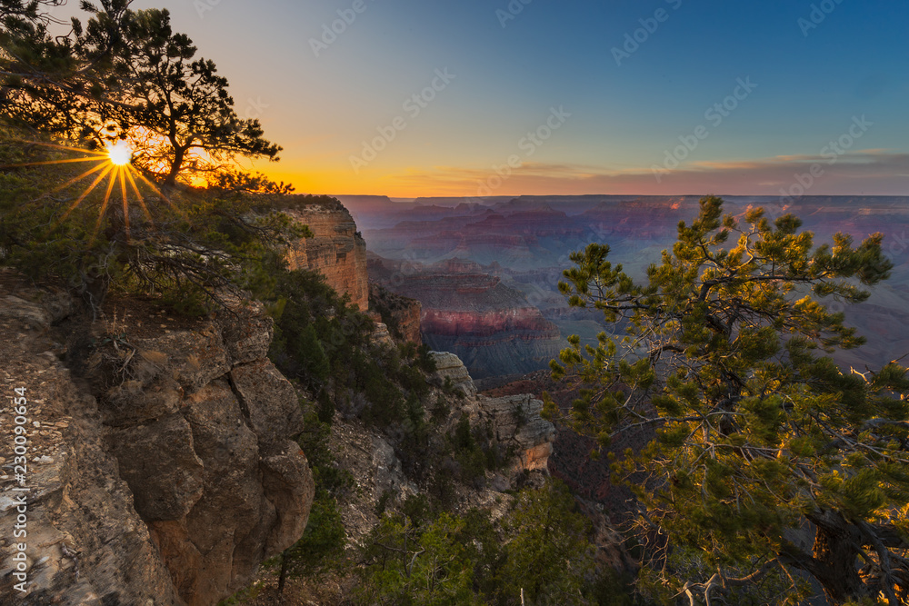 Sunset in Grand Canyon - Arizona