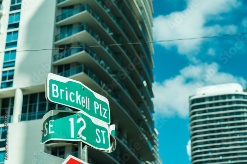Miami Brickell Cityscape © Fotoluminate LLC