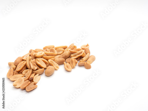 seeds on white background