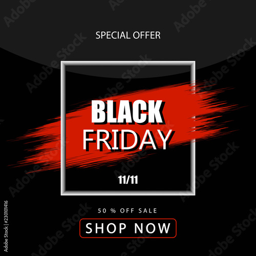 banner black friday sale.