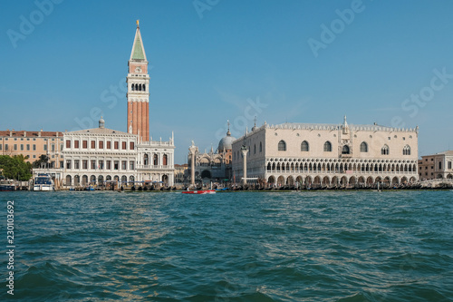 View of St Mark Square from the Grand Canal