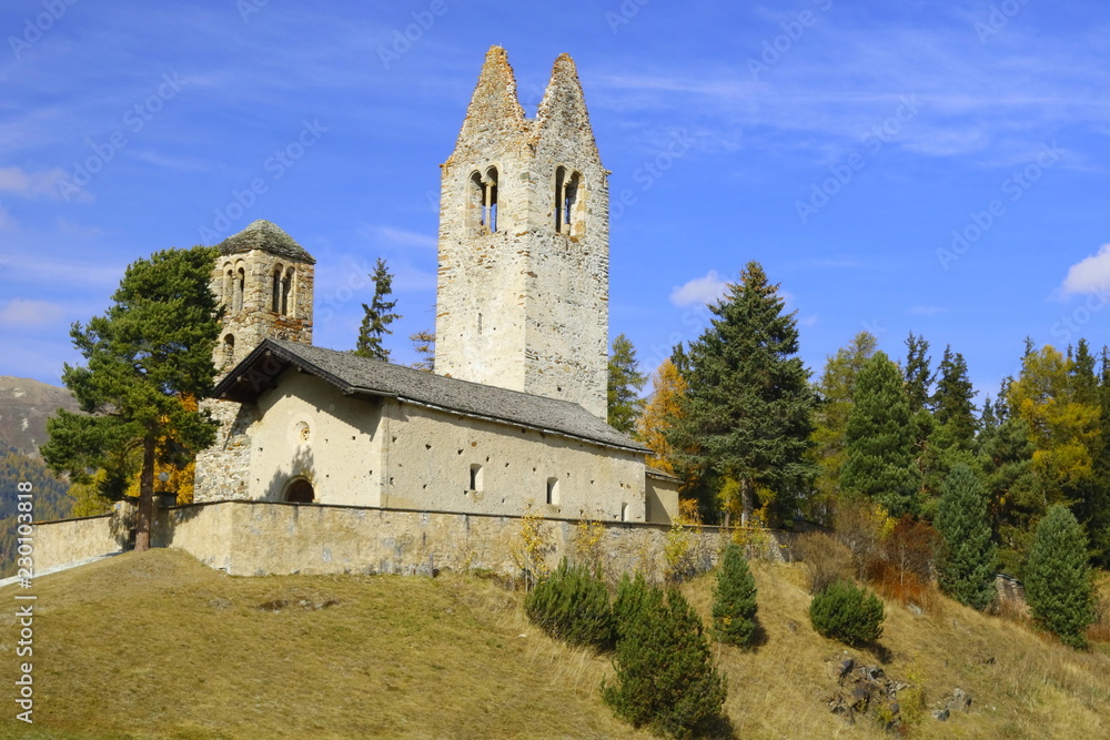 Goldener Oktober im Engadin