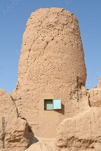 Mud fort  Nushabad  Iran