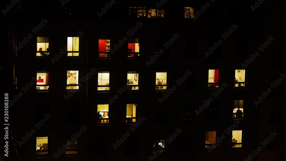 Bureaux le soir