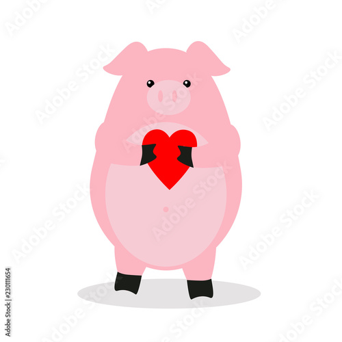 pig vector illustration
