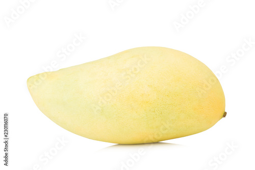 ripe mango asian. isolated on white background