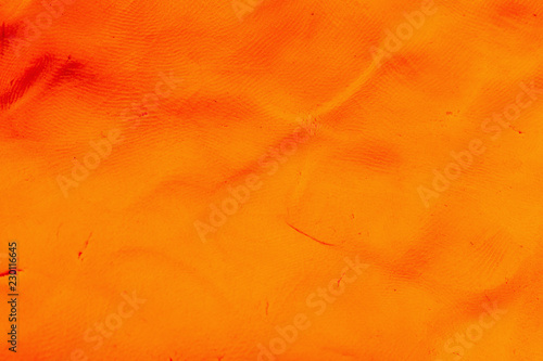 Photos plasticine texture orange