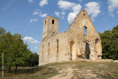 ruins of ancient monastery