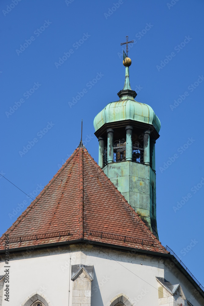 View in the historical town of Regensburg, Germany, Bavaria View in the historical town of Regensburg, Germany, Bavaria