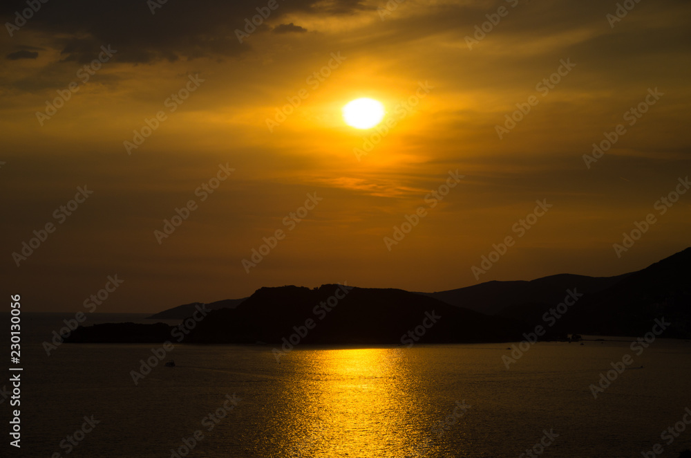 sundown on Pangkor island / Malaysia sundown on Pangkor island / Malaysia