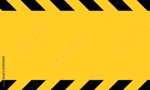 Warnschild Gelb Schwarz 