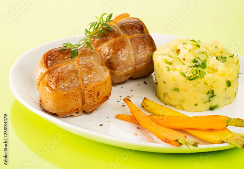 Photos Paupiettes de veau purée de céléries
