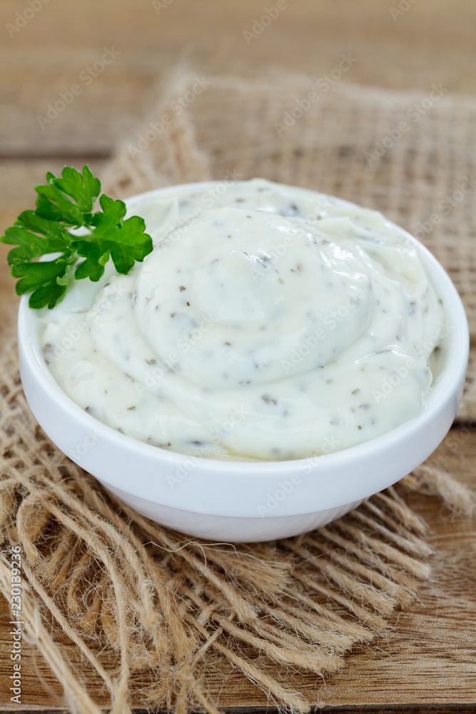 Remoulade im Schälchen Remoulade im Schälchen