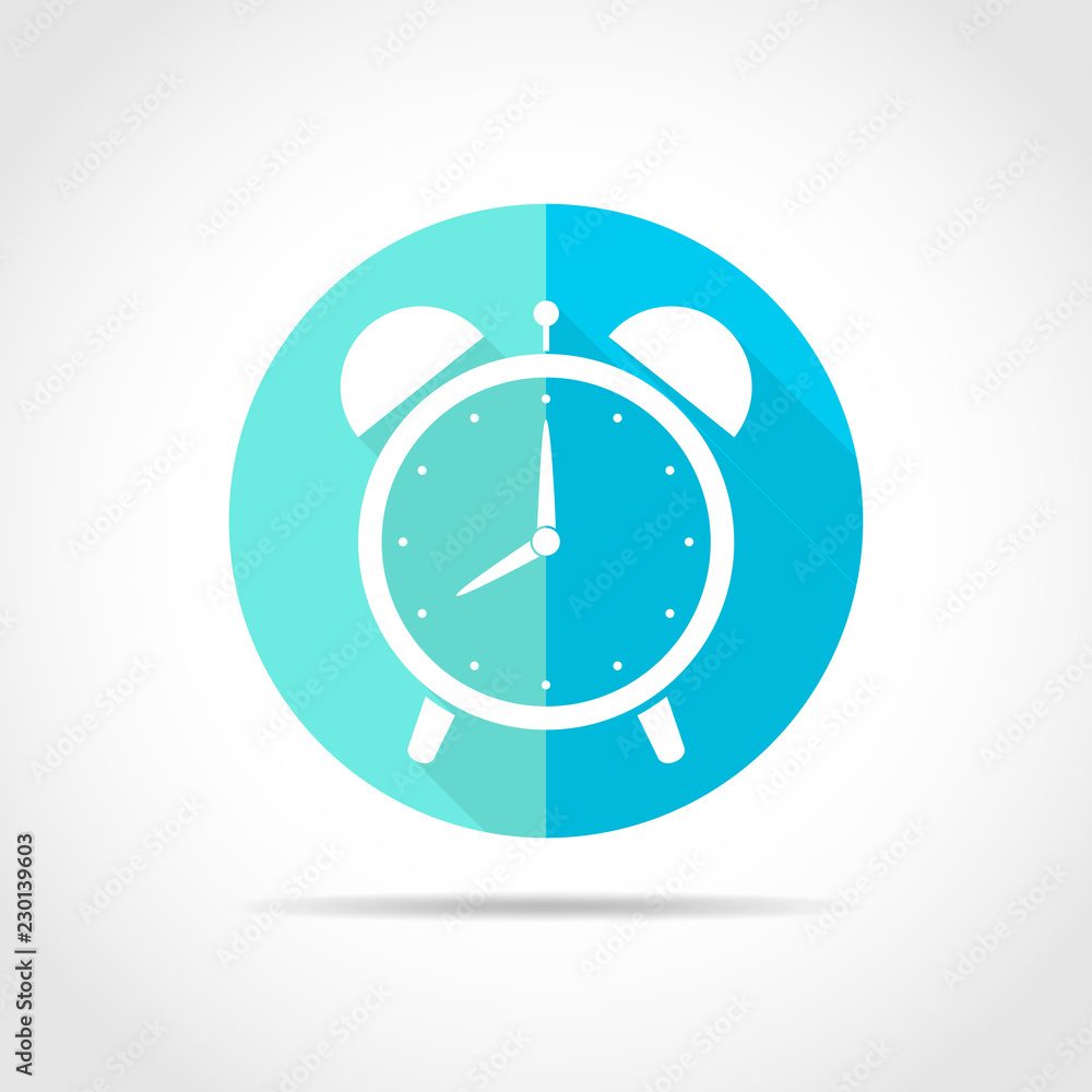 Alarm clock icon. Vector illustration Alarm clock icon. Vector illustration