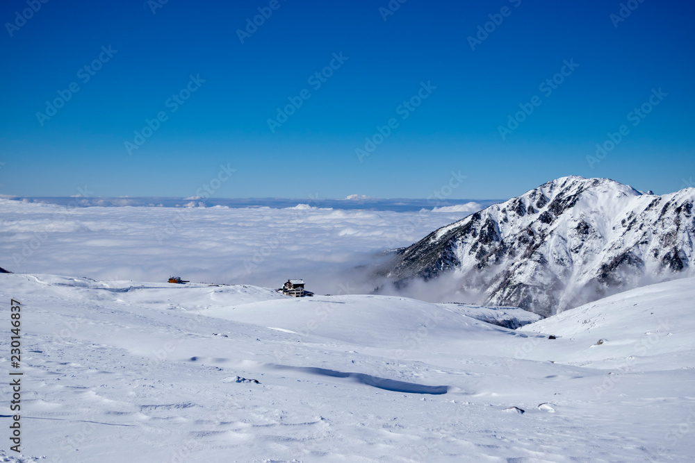 立山室堂雪景色