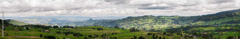 Panorama from Andean highlands in Ecuador / Panorama from the Andean highlands in Ecuador, on the way to Cuenca. Panorama from Andean highlands in Ecuador / Panorama from the Andean highlands in Ecuador, on the way to Cuenca.