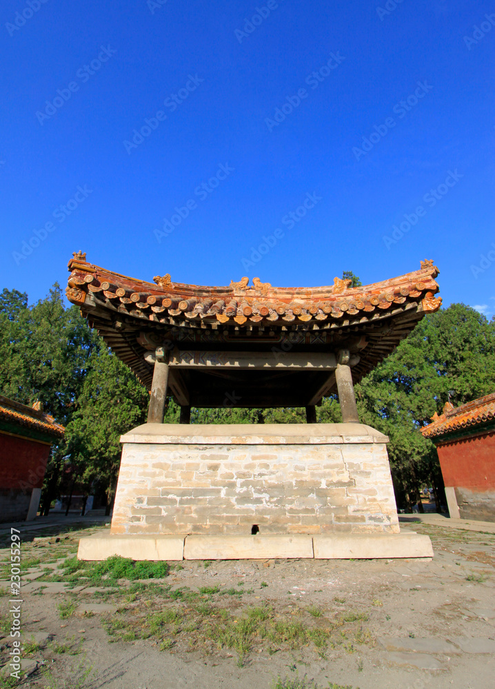 Chinese ancient architecture in Eastern Royal Tombs of the Qing Dynasty, china
