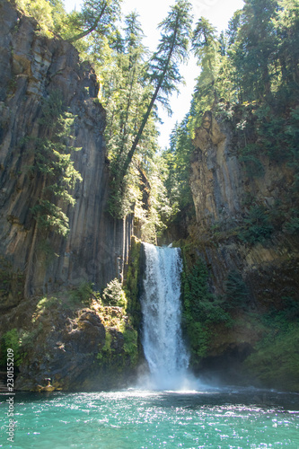 Toketee Waterfall, Willamette National Forest, Oregon