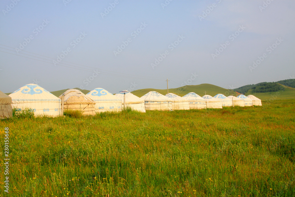mongolian yurt landscape architecture