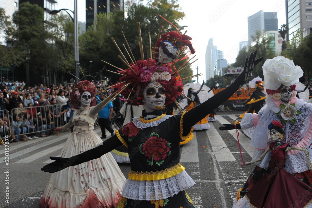 Desfile Día de Muertos- México