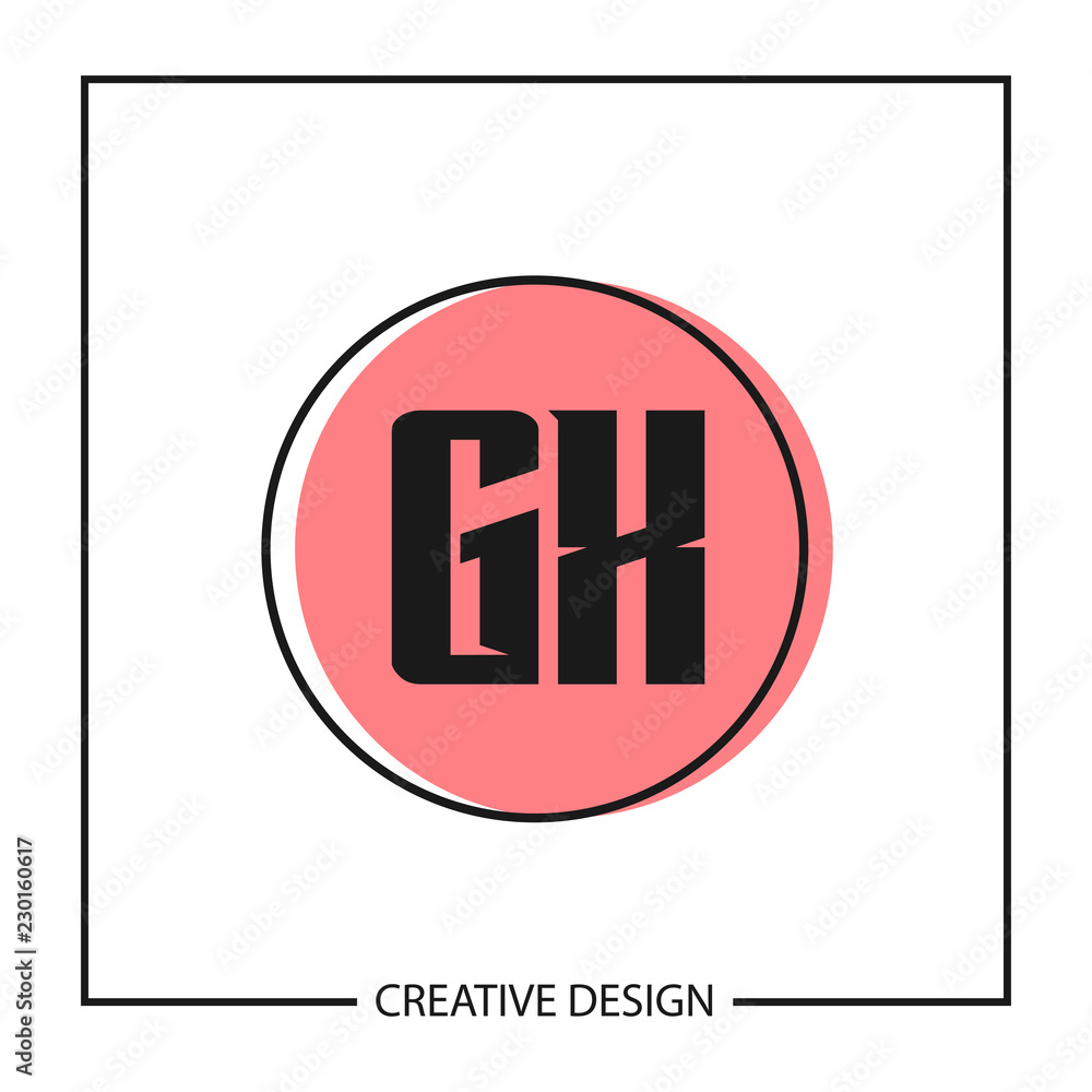 Initial GX Letter Logo Template Design Initial GX Letter Logo Template Design
