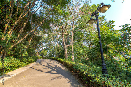 Urban Landscape of Bijiashan Park in Shenzhen