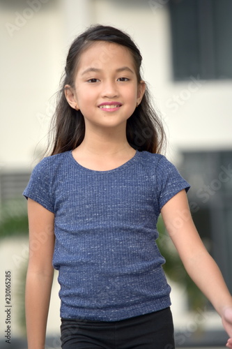 Youthful Asian Female Portrait