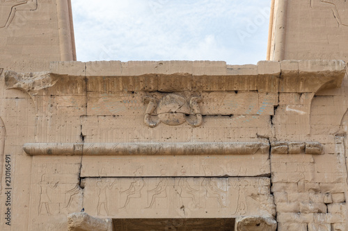 The temple of Horus in Edfu photo