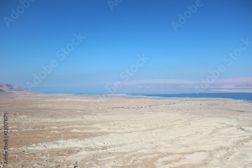 Lanscape of Masada National Park in Israel