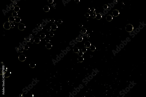 Fotografie Dark bubbles