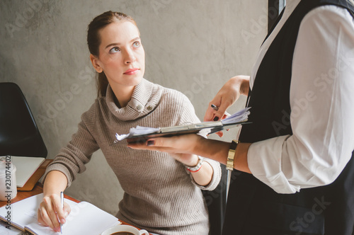 Wall Mural employee was complained by boss