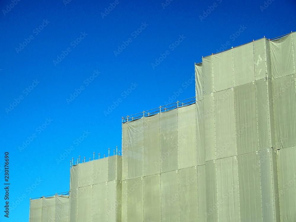 Fototapeta premium マンションの建設現場