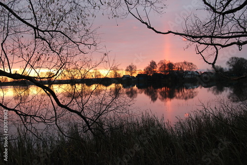 autumn, morning