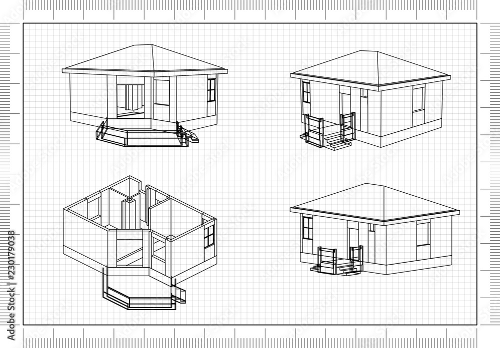 House Architect blueprint House Architect blueprint