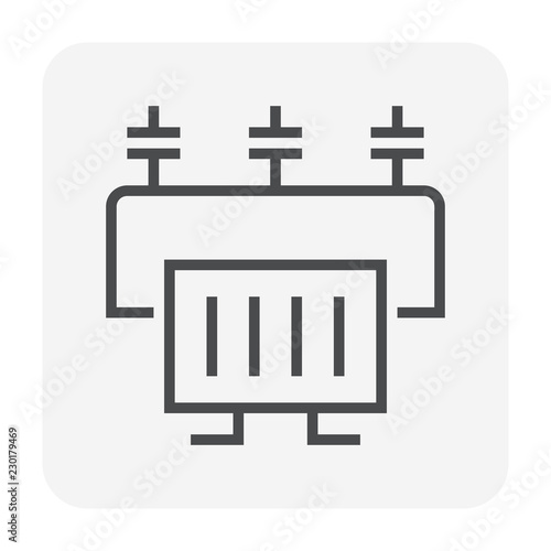 transformer icon black