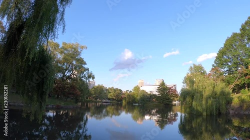 View of Nakajima Park, Sapporo City, Hokkaido, Japan. photo