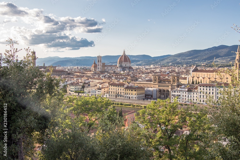 Florenz Dom Panorama Stadtblick Aussicht