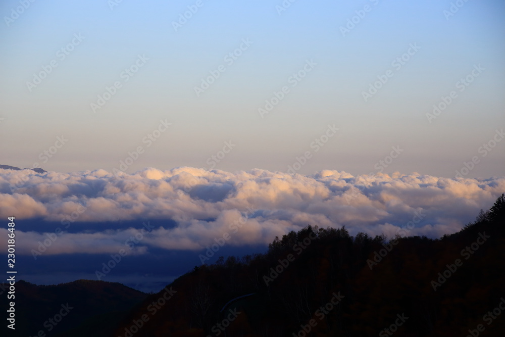 志賀高原の雲海