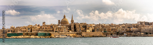 Panorama Valletta Skyline Malta © dietwalther