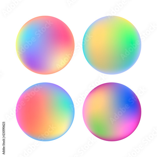 Social network highlight stories cover set. Vector eps10