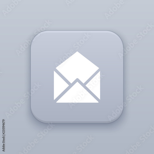 E-mail. mail button, best vector
