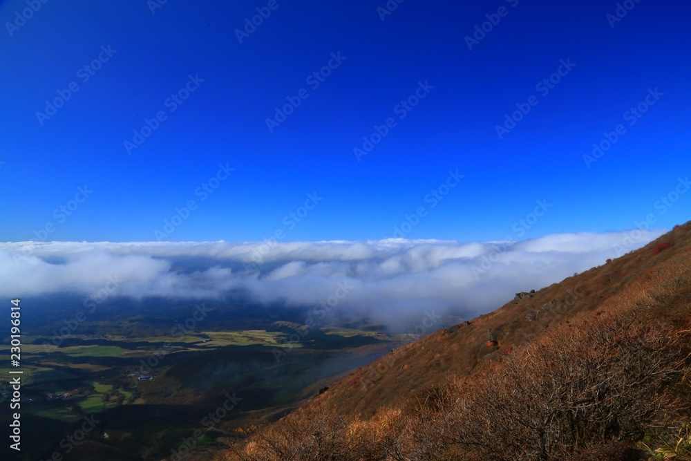 秋の久住山大分 九重エリアstock Photo Adobe Stock