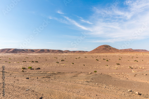 Breathtaking landscape, Skeleton Coast Park, Namibia.