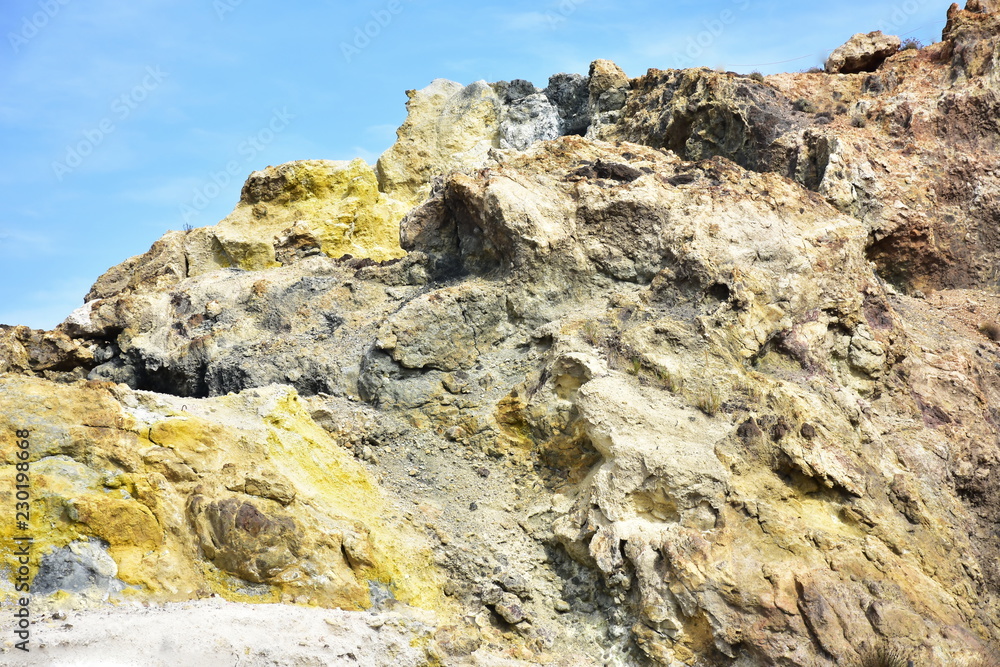 Vulcano island in group of Lipari(Aeolian) islancs near Italy